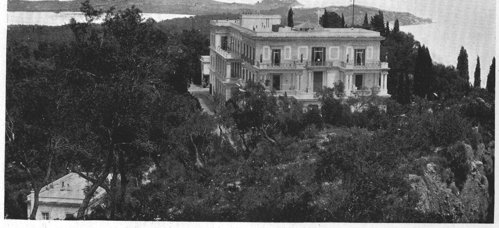 A General View of the Palace. The building was designed by the Italian architect Raffaele Cavito