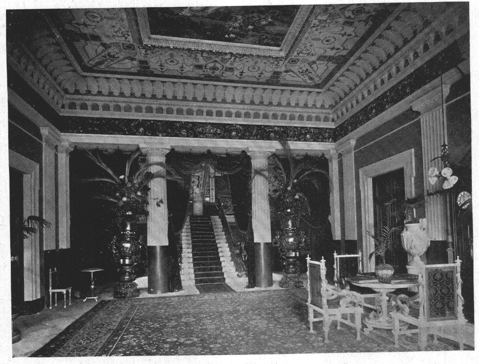 Entrance Hall of the Palace and Grand Stairway
