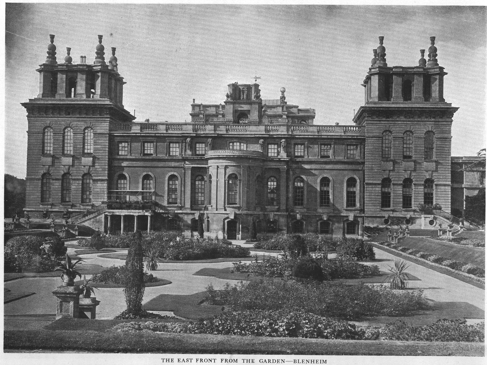 The East Front from the Garden — Blenheim