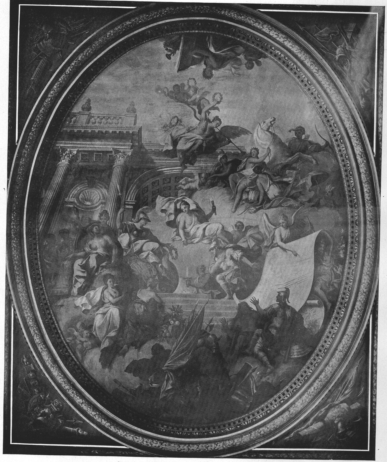 Ceiling of the Great Hall — Blenheim