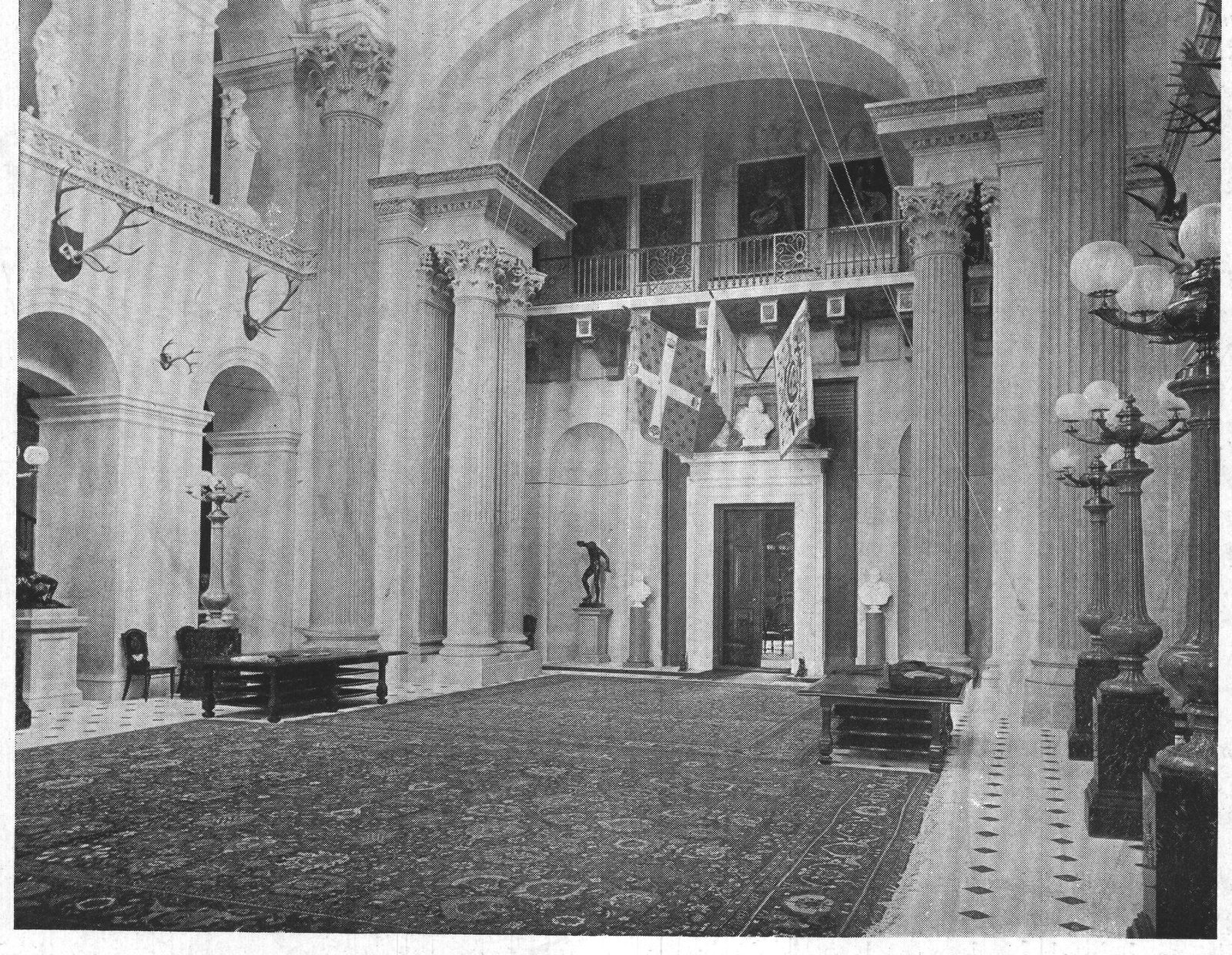 A Corner of the Great Hall — Blenheim