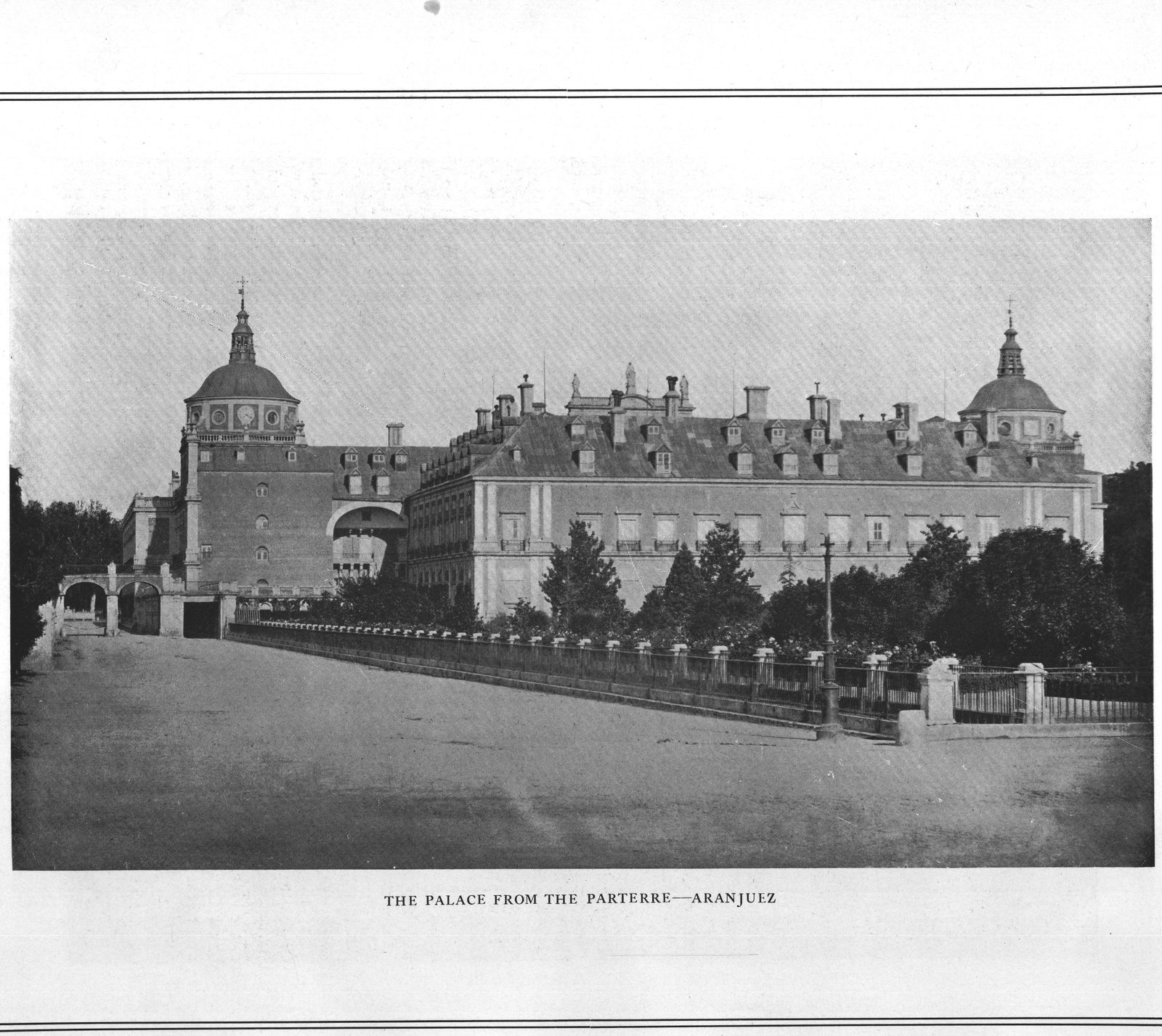 The Palace from the Parterre — Aranjuez