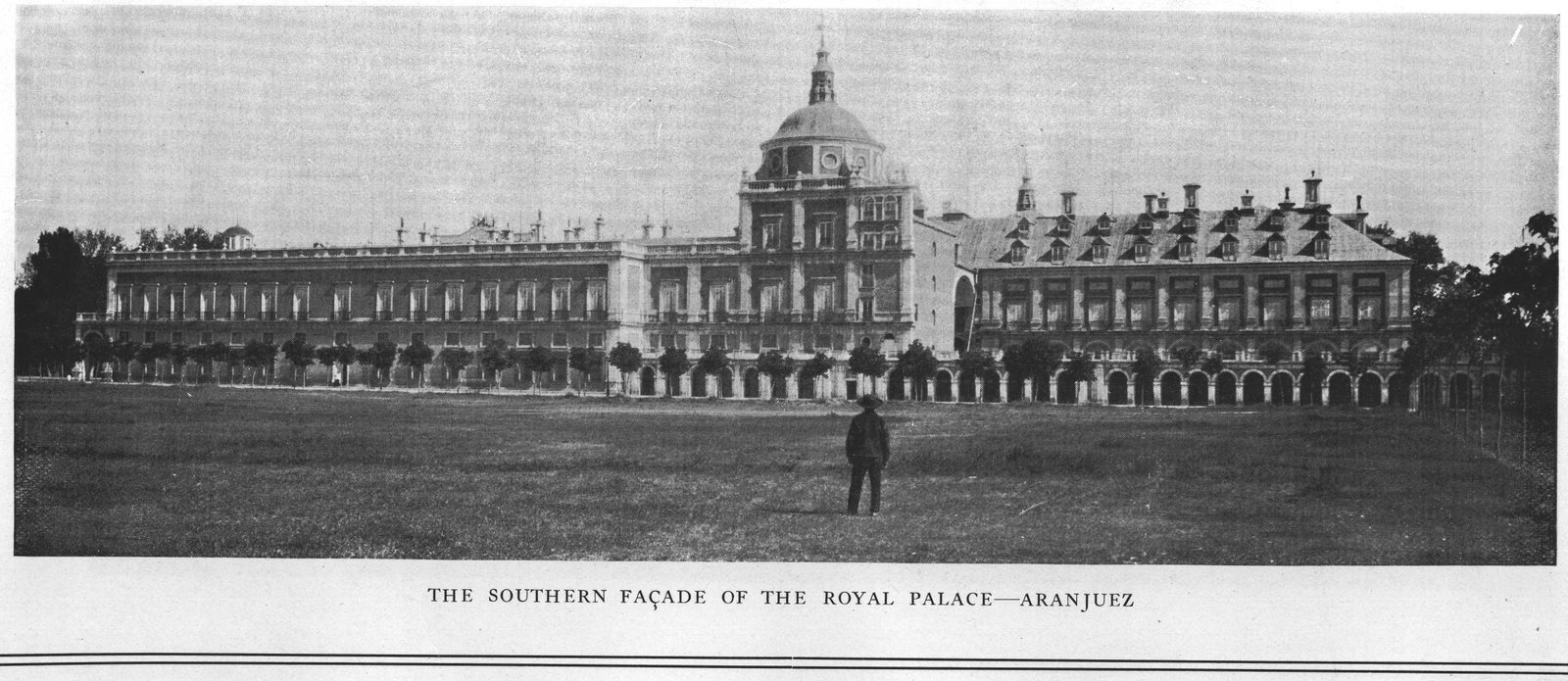 The Southern Façade of the Royal Palace — Aranjuez