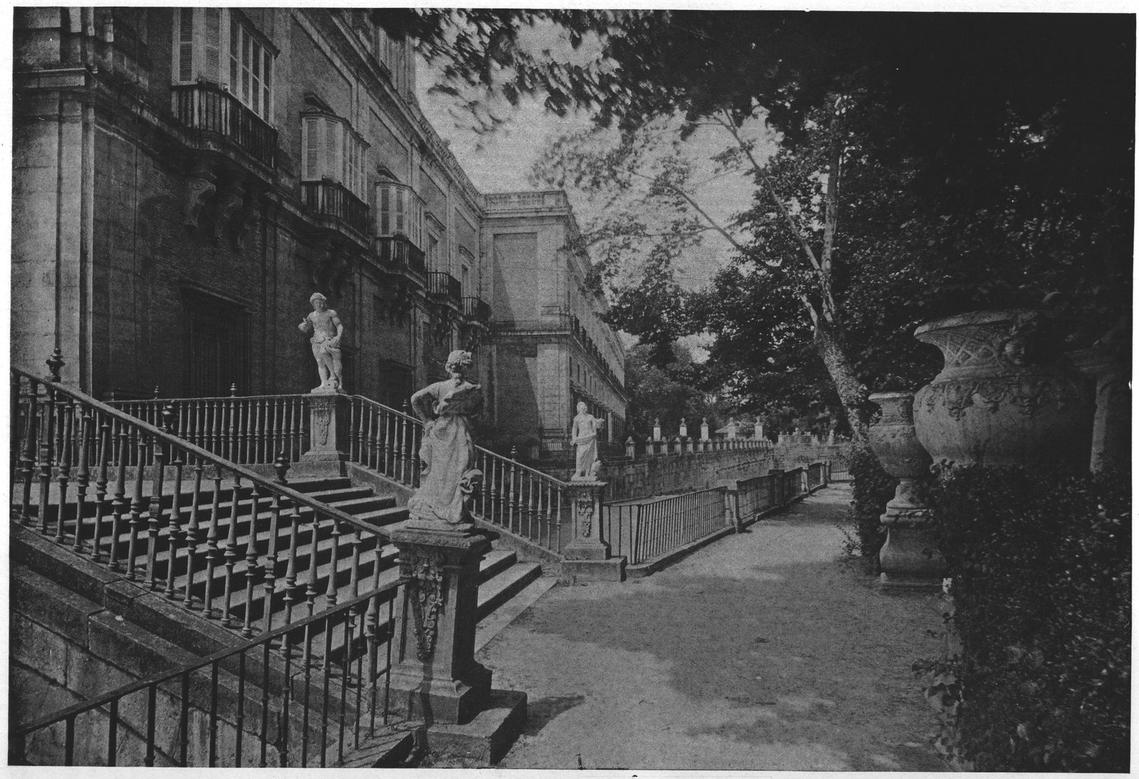 The Garden Front of the Palace — Aranjuez