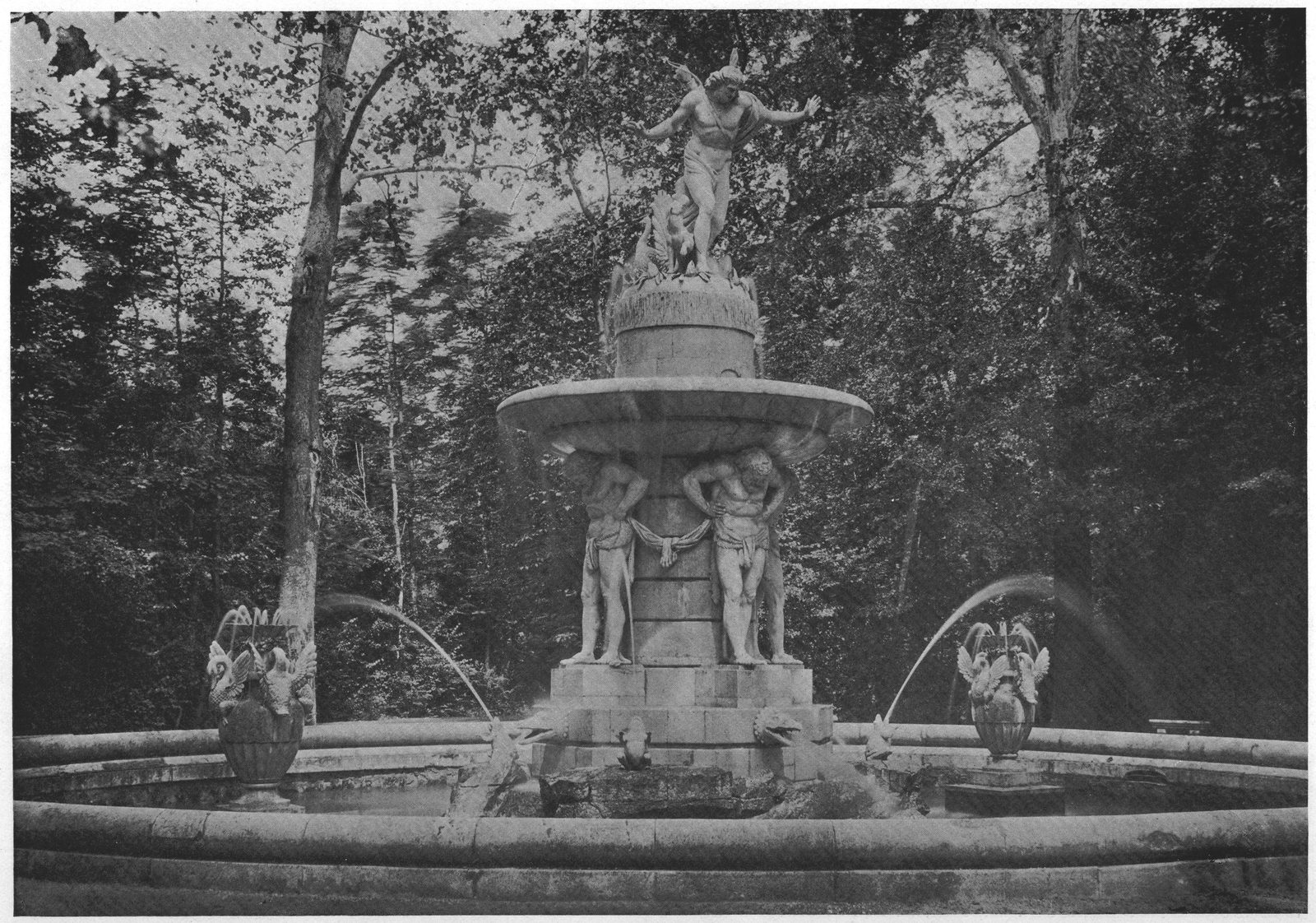 The Fountain of Narcissus in the Garden of the Prince — Aranjuez