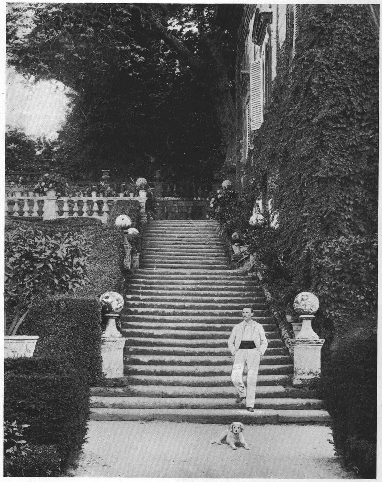 A Stairway to the Terraces — Villa Lante