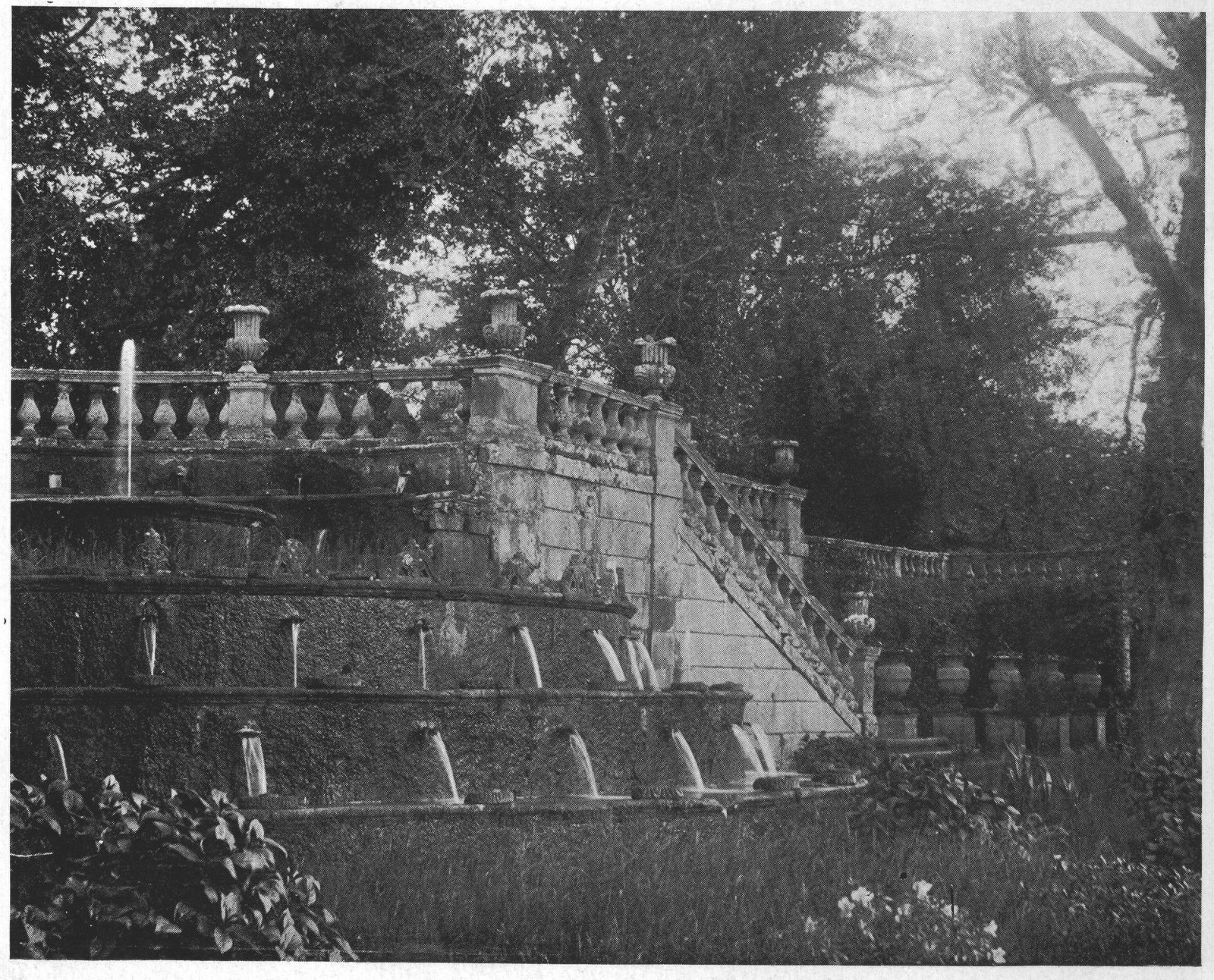 The Fountain on the Second Terrace