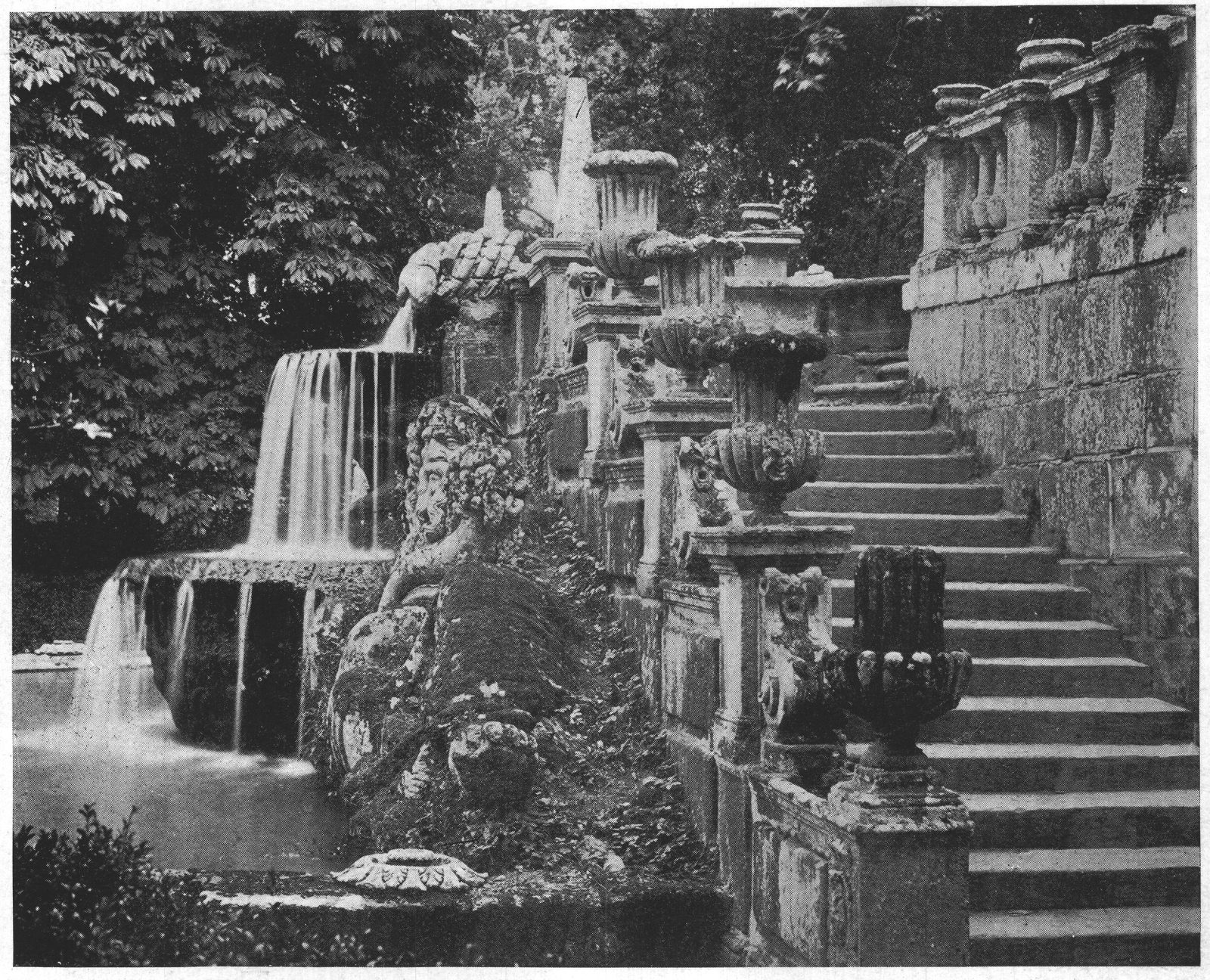 The Fountain on the Third Terrace