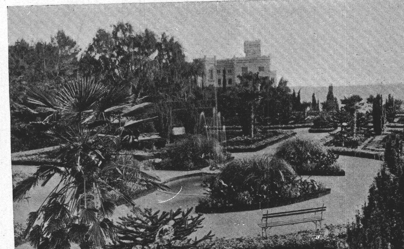 The Parterres of the Formal Gardens