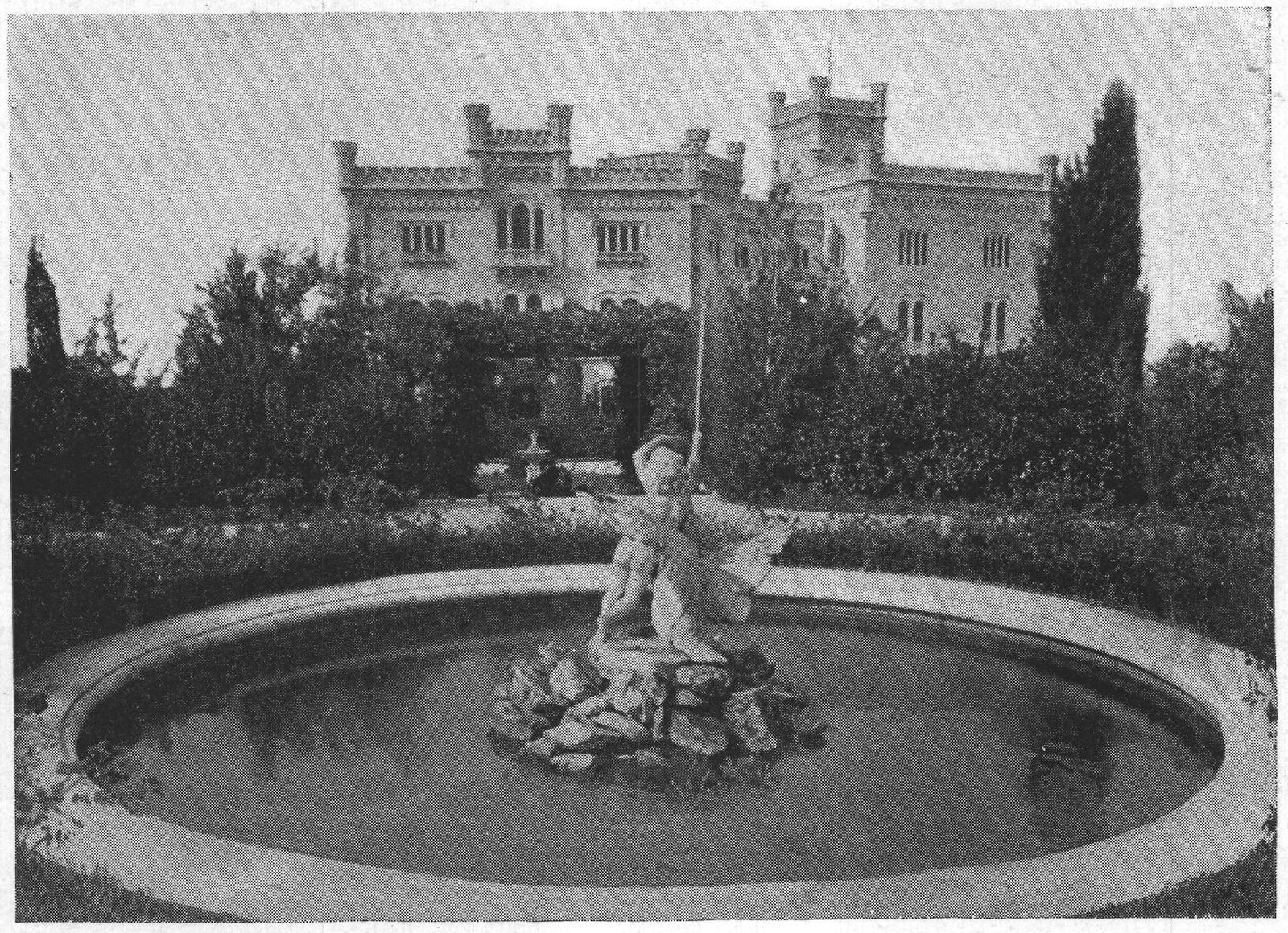 A Fountain East of the Castle