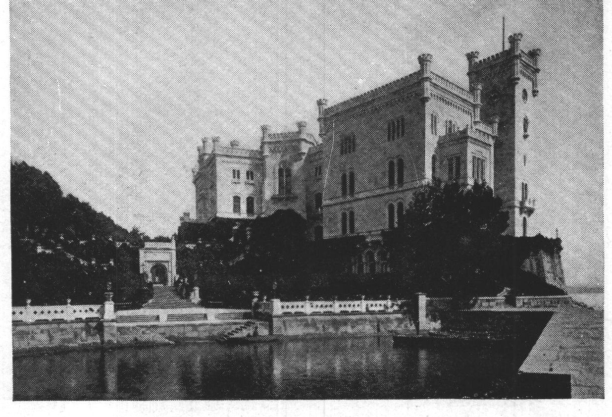 Castle Miramar from the Adriatic