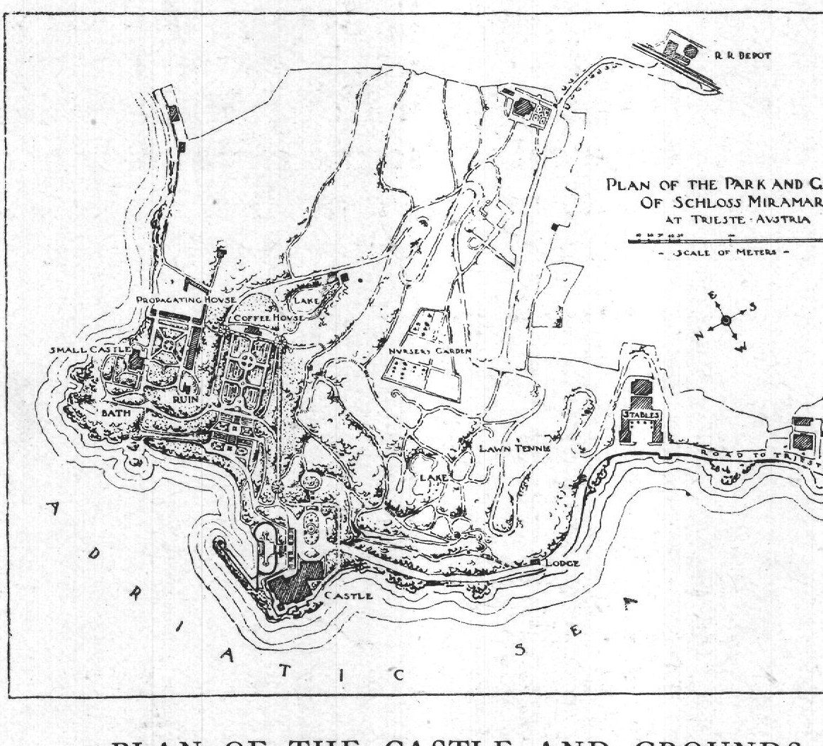 Plan of the Castle and Grounds