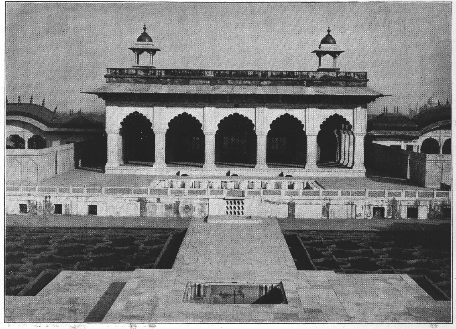 The Anguri Bagh in the Agra Fort