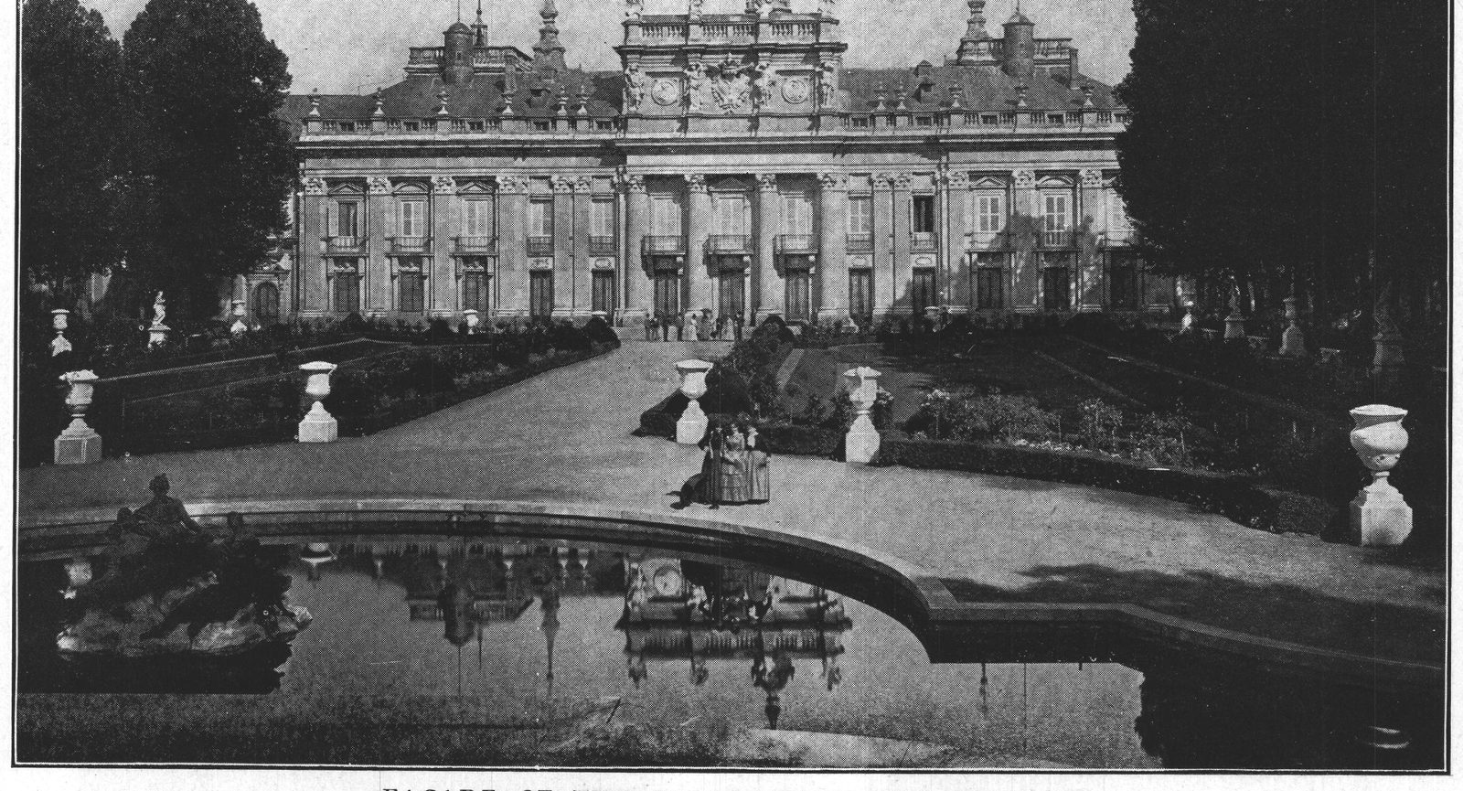 Façade of the Palace from the Cascade