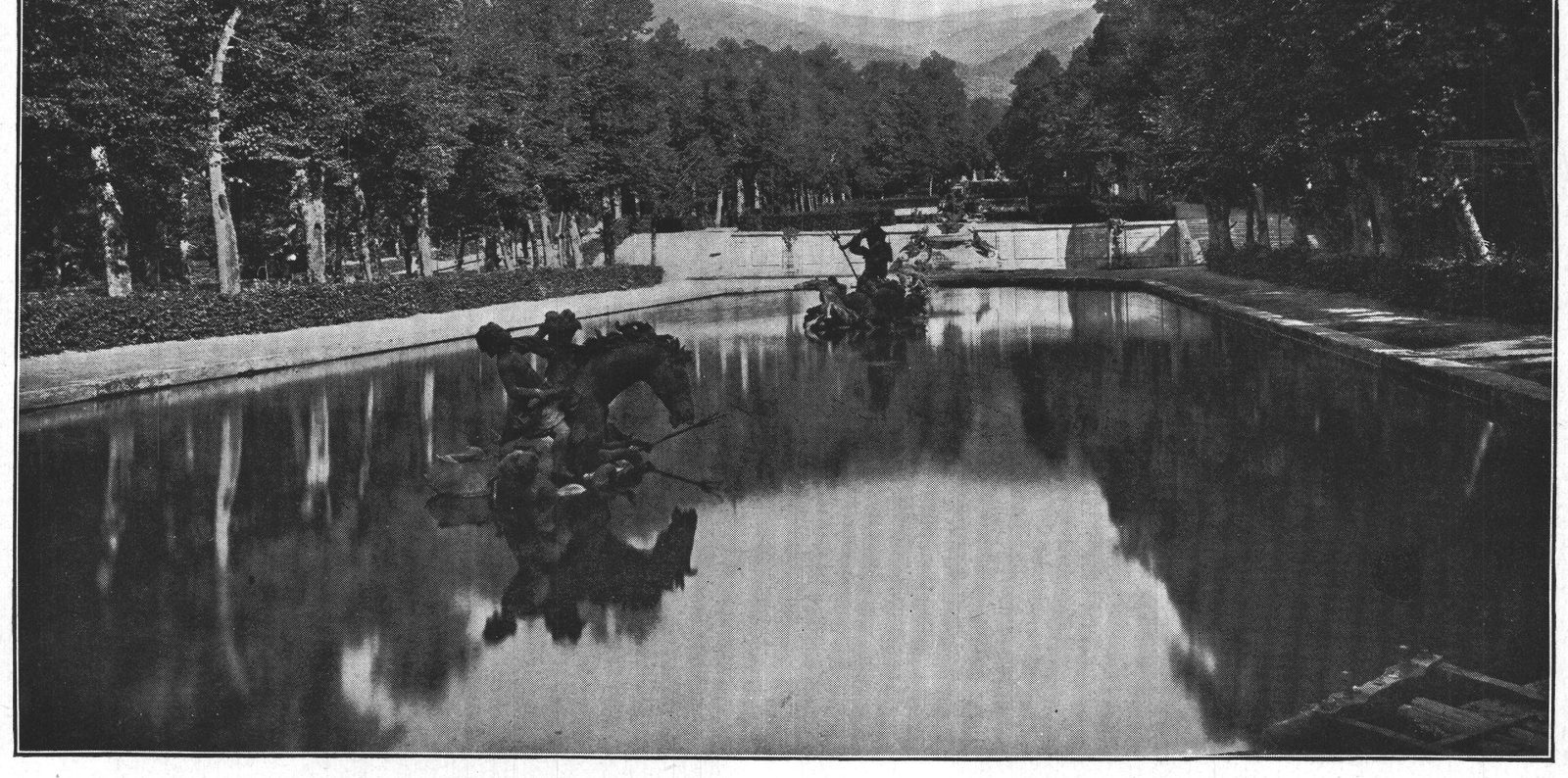 Upper and Lower Basins of the Fountain of Neptune — La Granja