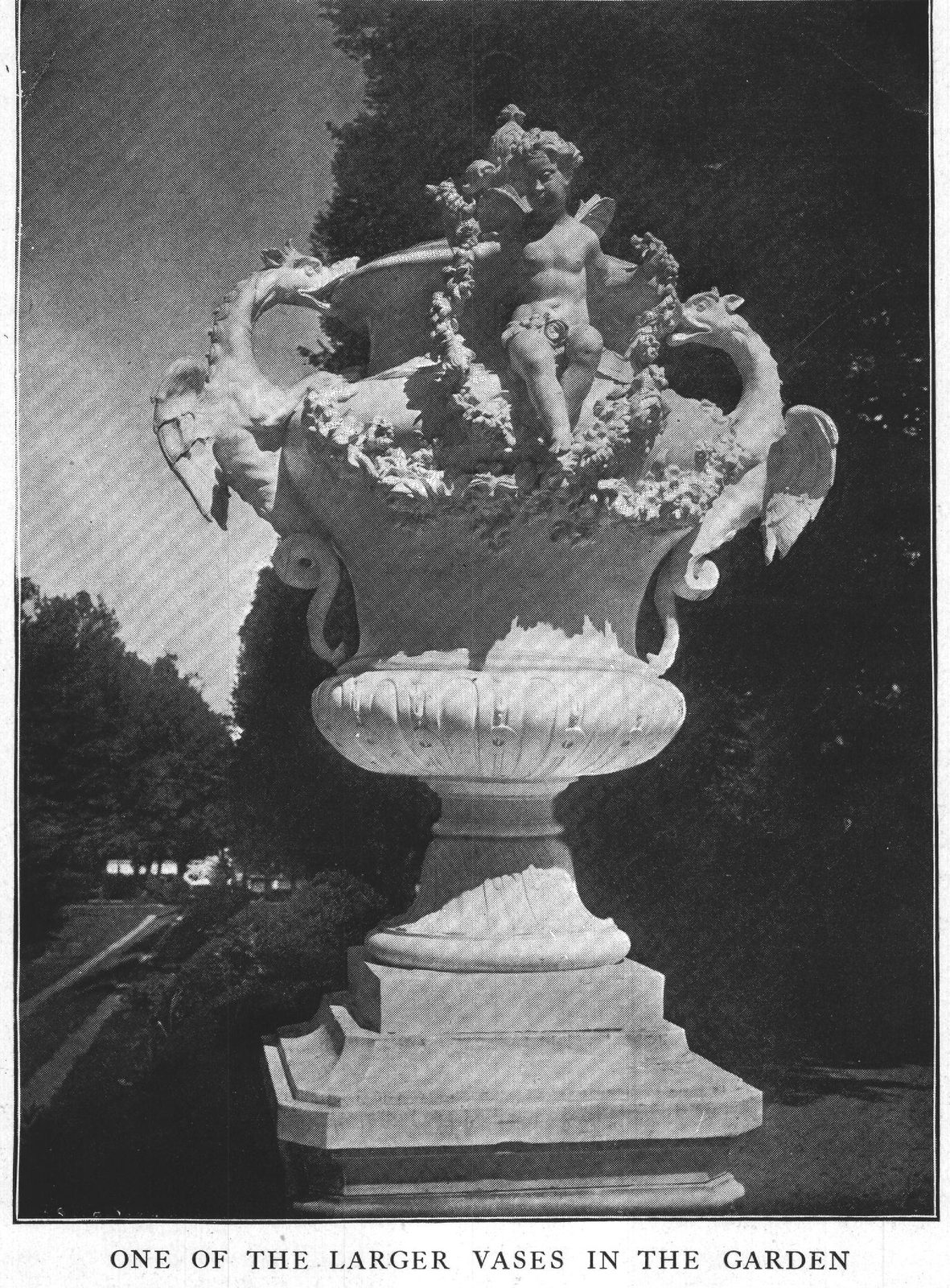 One of the Larger Vases in the Garden — La Granja