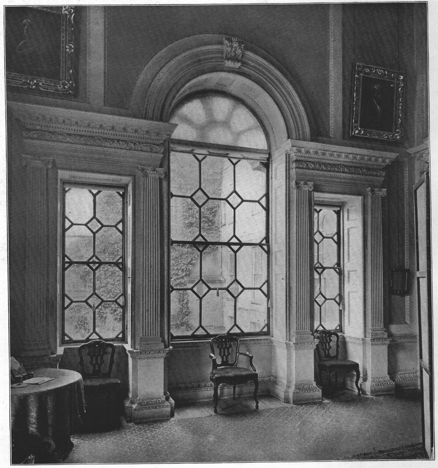 A Window in the Entrance Hall — Claydon House