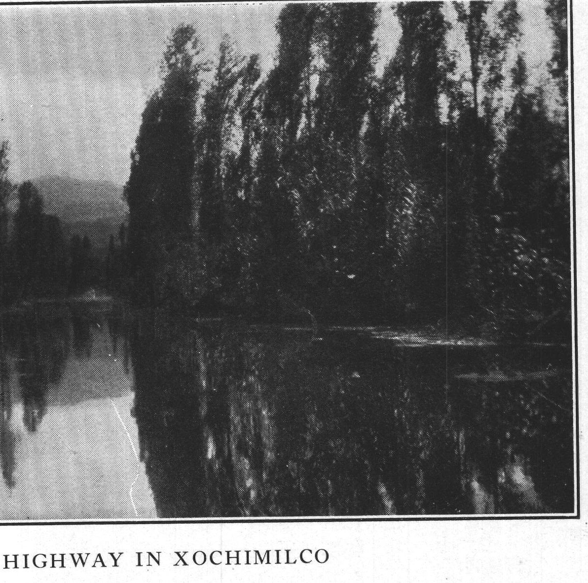 A Highway in Xochimilco