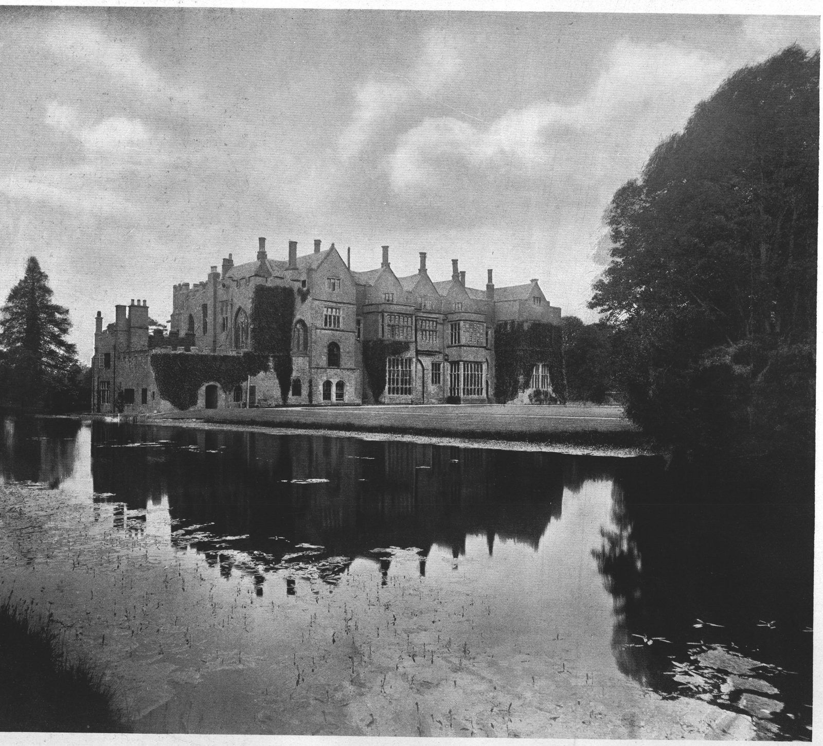 Broughton Castle from the Moat