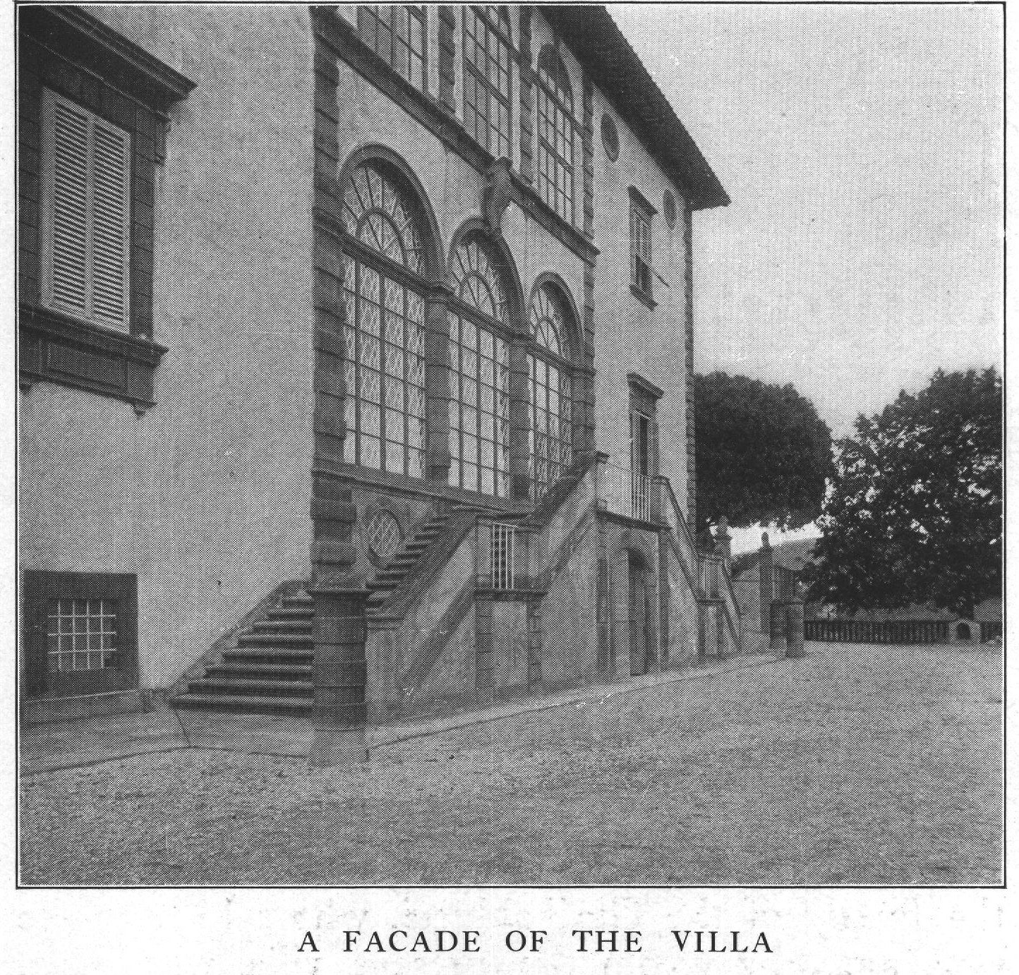 A Facade of the Villa