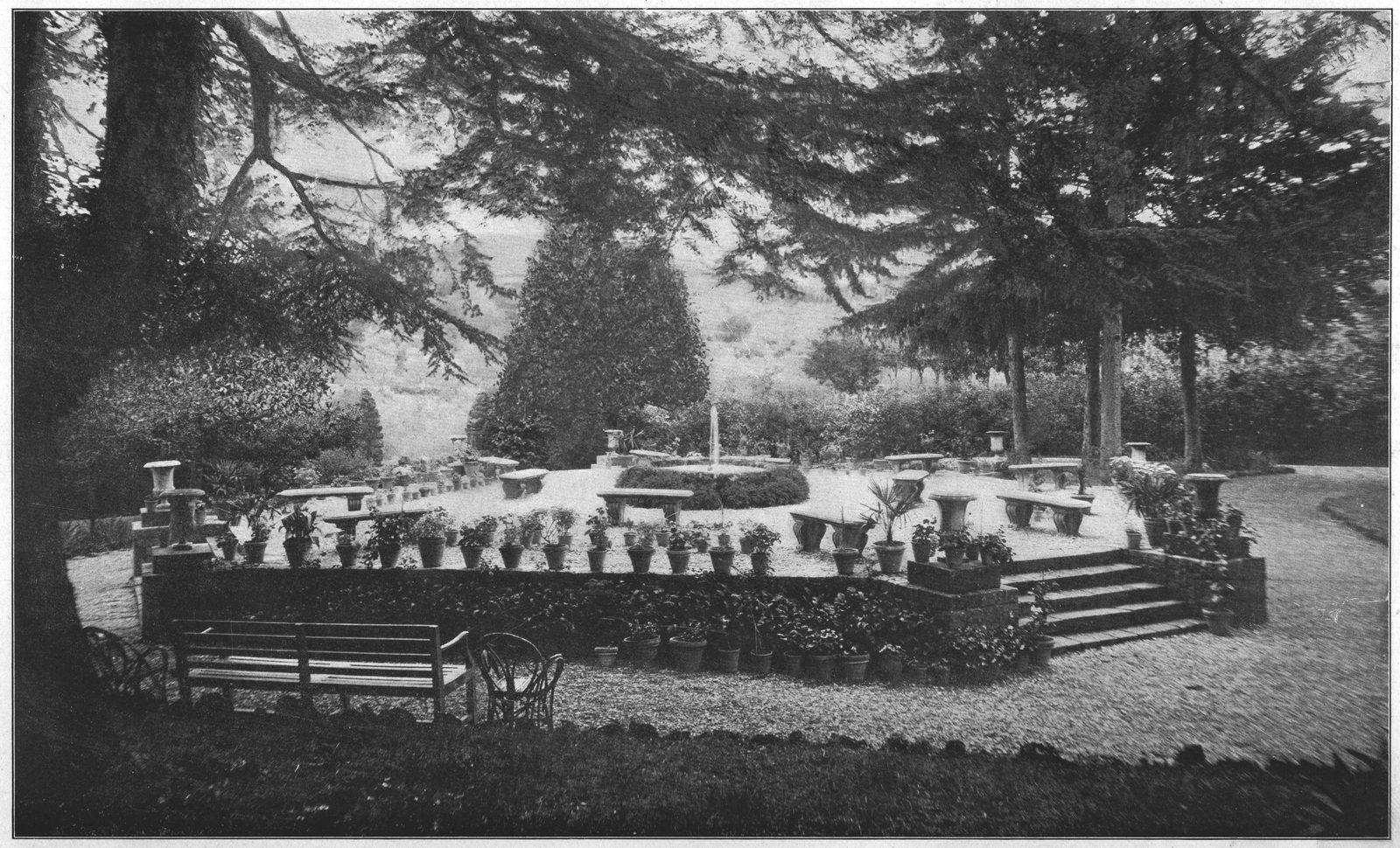 The Raised Garden — Villa Danti