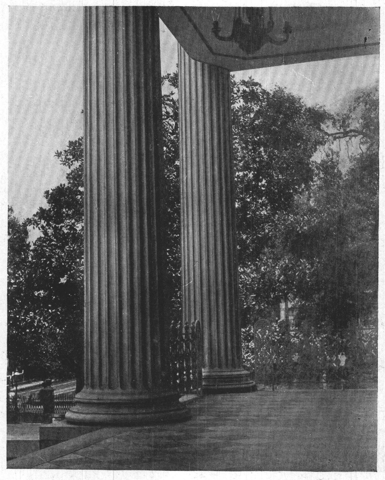 Detail — "Stanton Hall" Porch