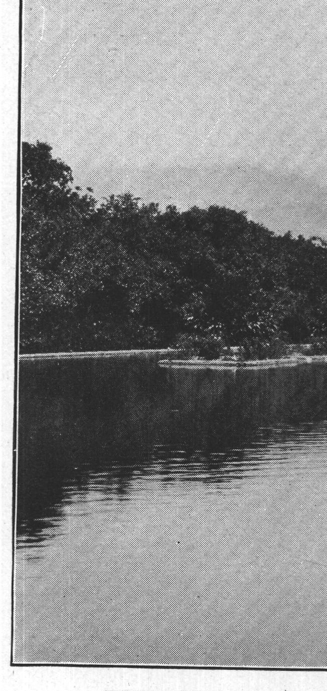 The Great Basin, with Boat House and Terrace Steps, Looking North