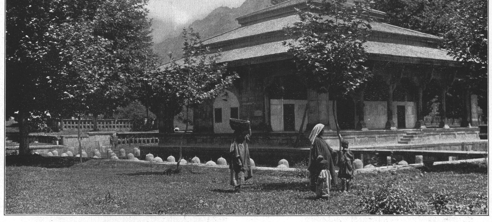 The Upper Pavilion of the Shahlimar Gardens