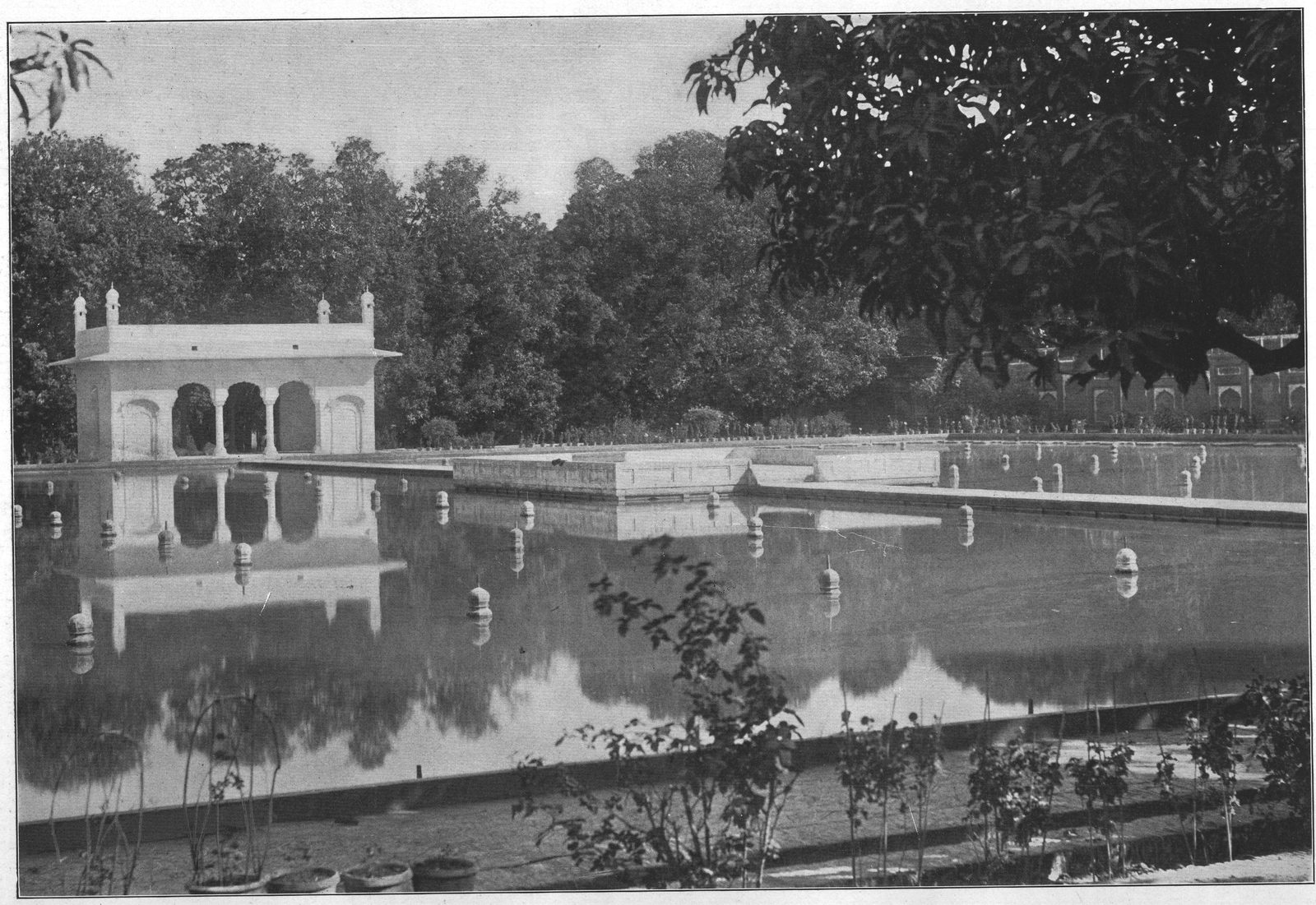 The Upper Terrace of the Shahlimar Gardens