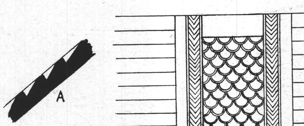 Method of Cutting Water Channels — Terrace steps and carved water-shoot in the Ram Bagh at Agra