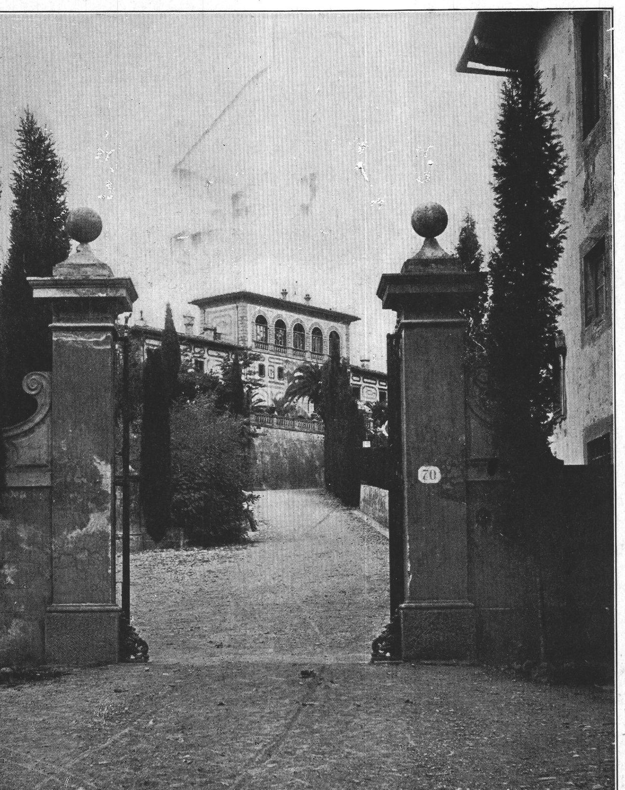The Entrance Beside the Greenhouse