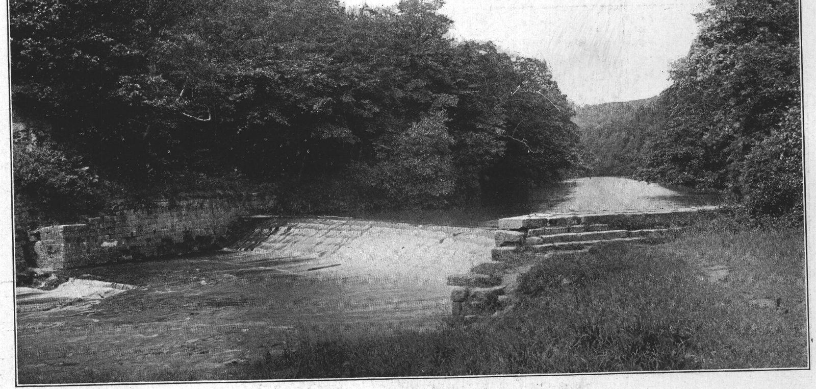 The Weir on the River Wausbeck