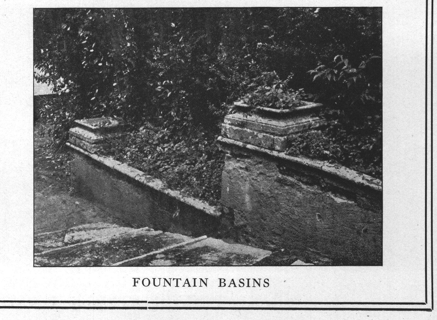 Fountain Basins — Villa d'Este