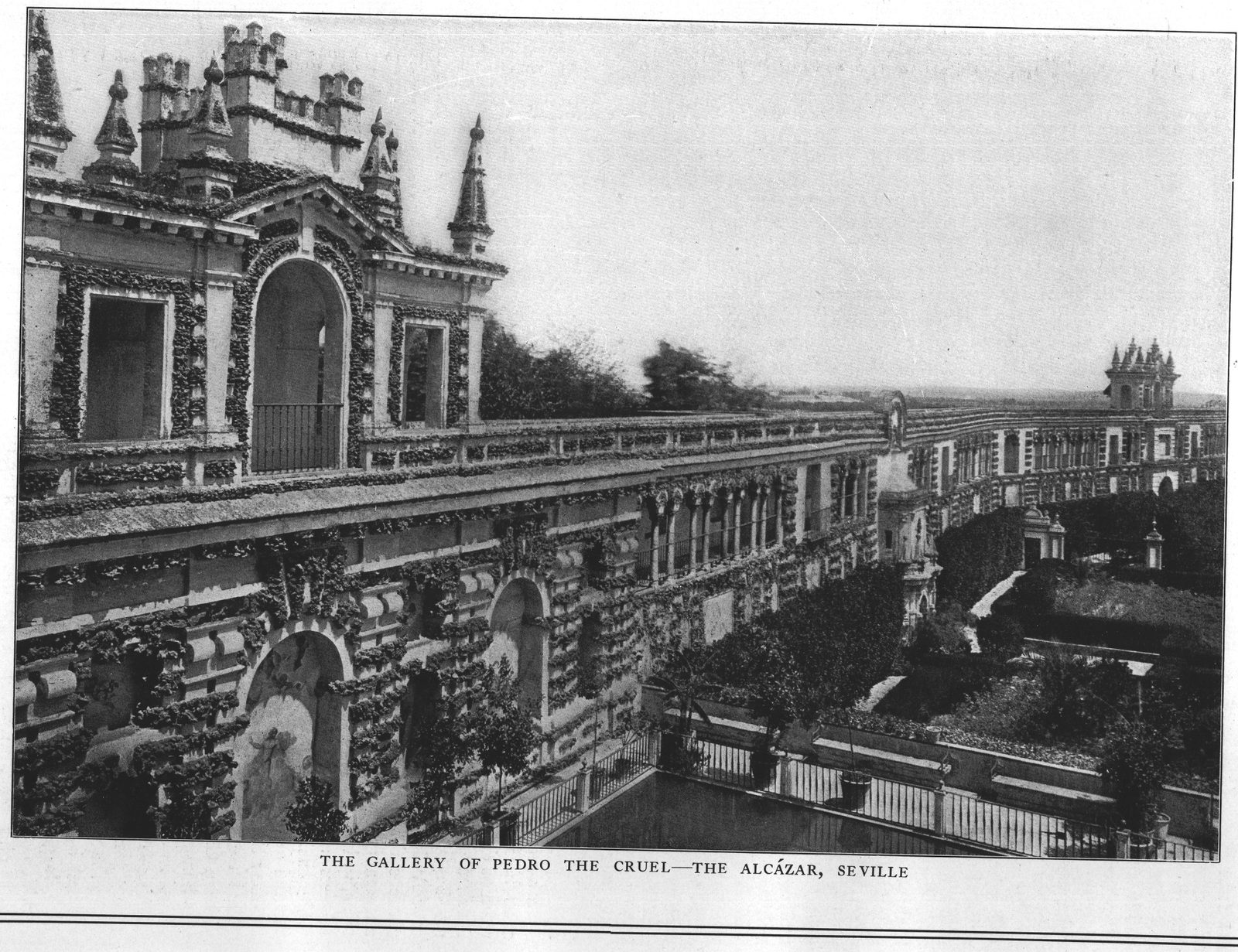 The Gallery of Pedro the Cruel — The Alcázar, Seville