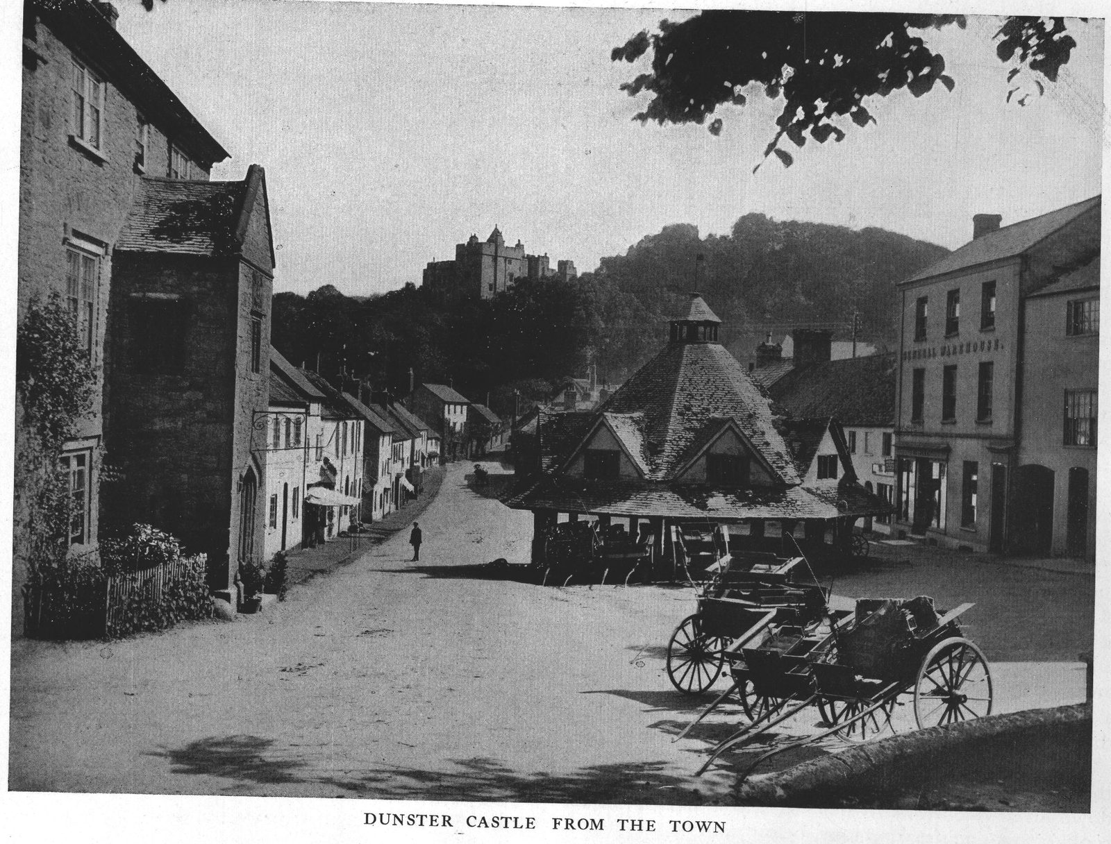 Dunster Castle from the Town