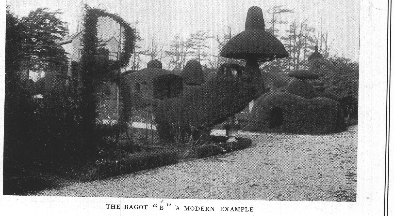 The Bagot "B," a Modern Example — Levens Hall