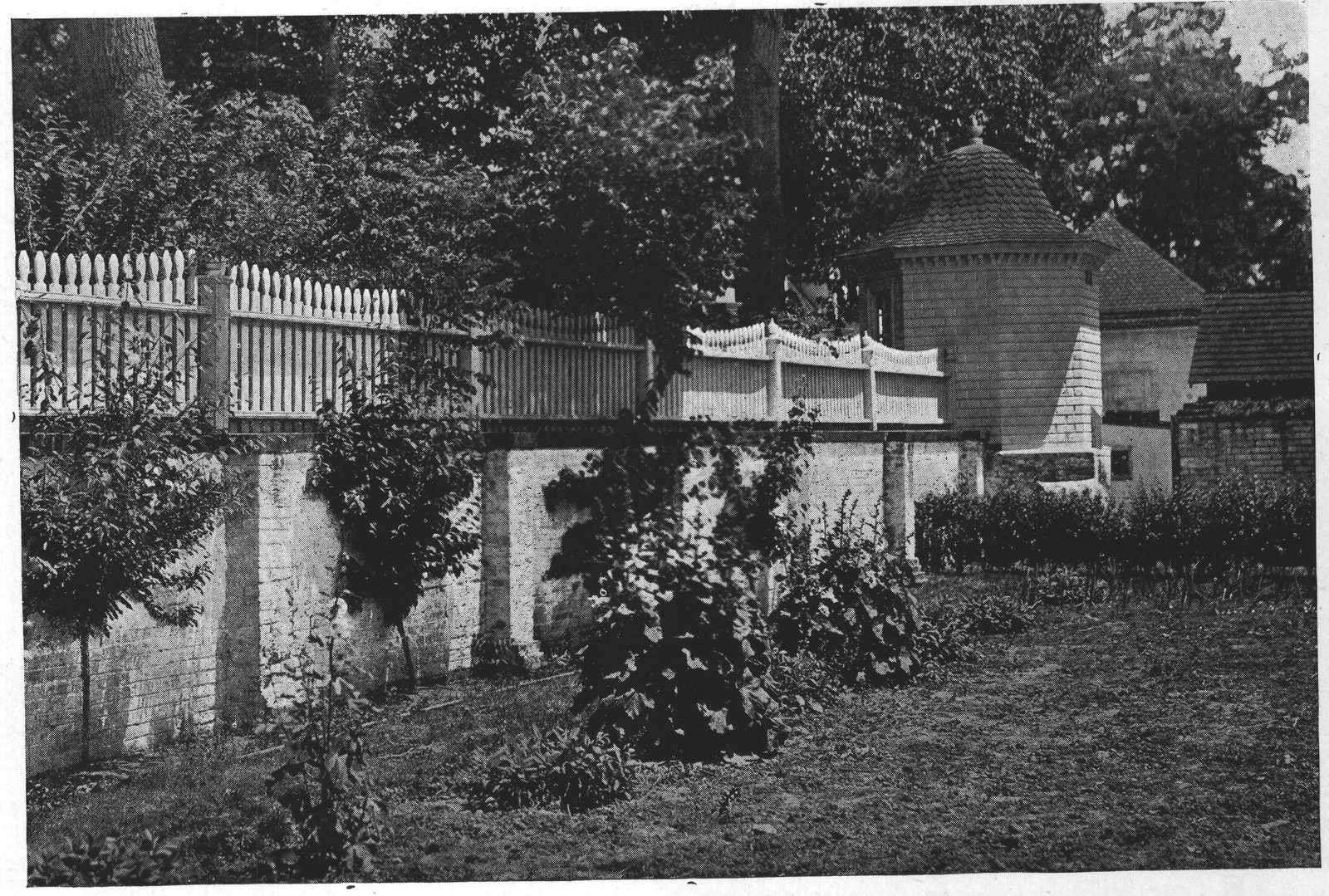 A Corner of the Kitchen-Garden — Mount Vernon