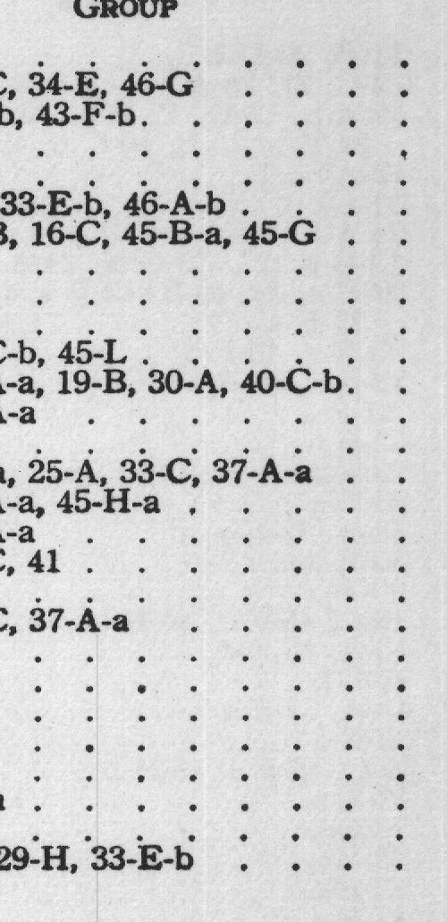 15-A, 29-F, 29-H, 33-E-b